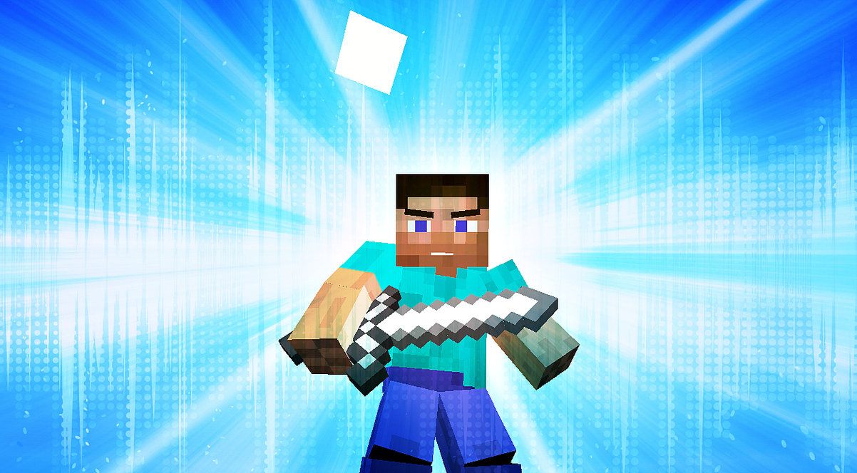Steve Minecraft foresta cubica, 1920x1080 1080p, PC Desktop
