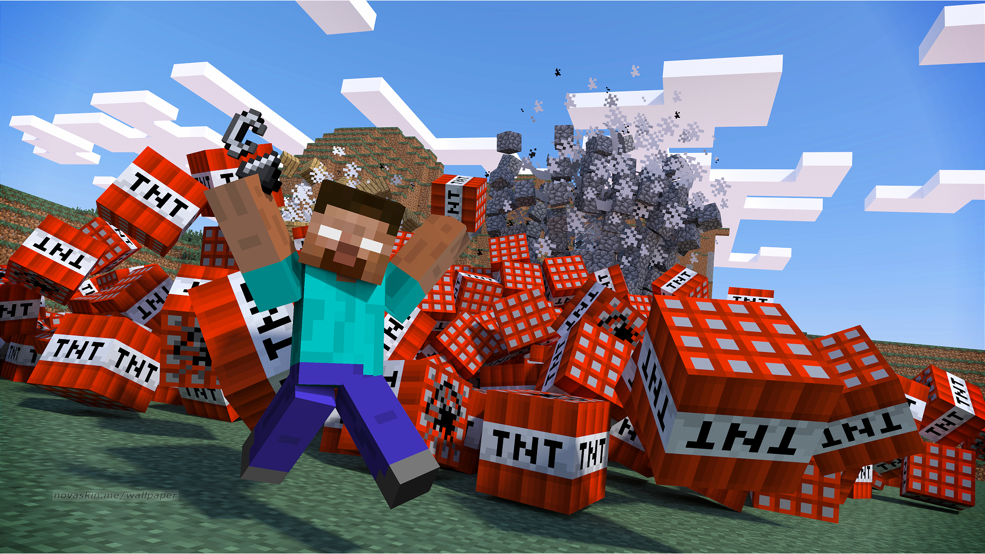 Steve Minecraft primo piano, 1920x1080 Full HD 1080p, Desktop