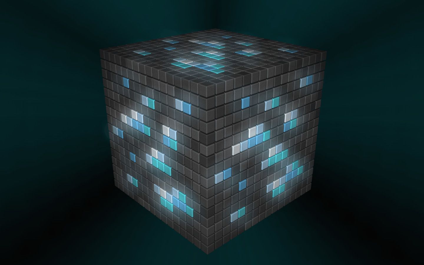 Blocco minerale diamante Minecraft, 1440x900 720p, MacBook Air