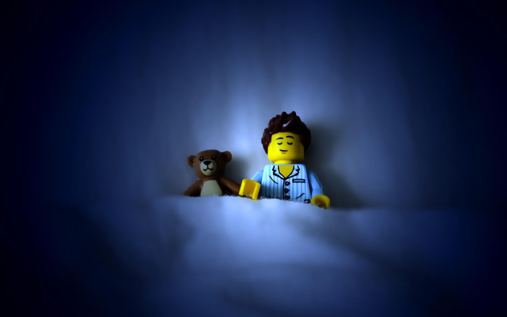 Minifigure LEGO a letto, 1920x1200 WUXGA, PC