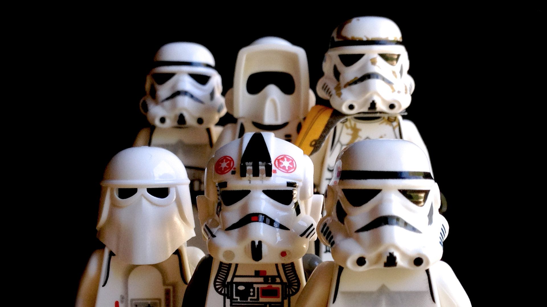 Minifigure LEGO Stormtrooper Star Wars, saga fantascientifica, 1920x1080 1080p, Desktop