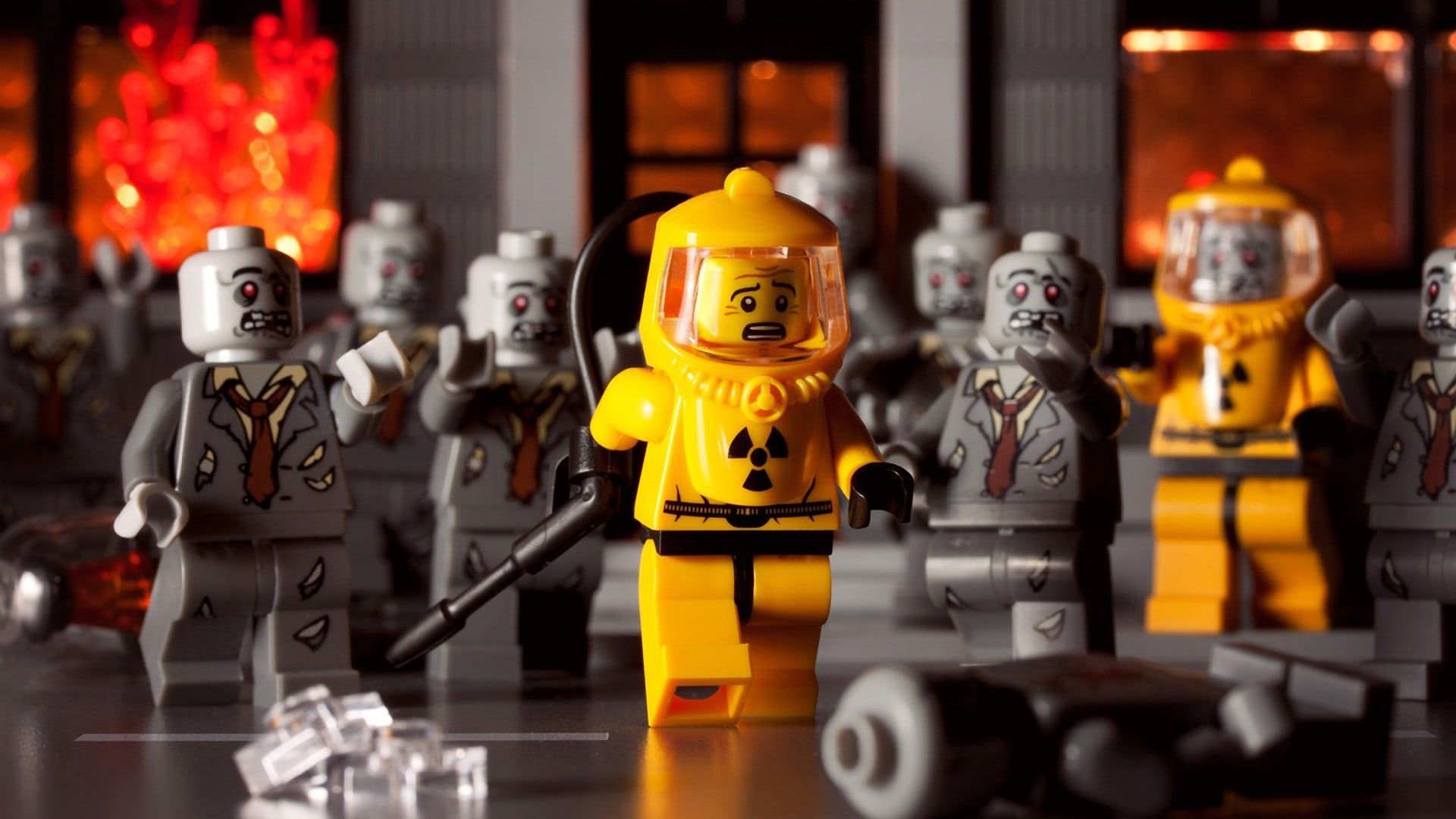 Minifigure LEGO zombie apocalisse, 1920x1080 1080p, PC Desktop