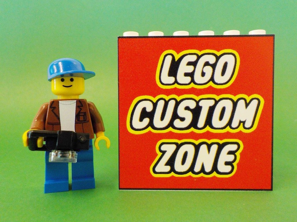 Minifigure LEGO con cappellino blu, 1024x768 HD, Desktop