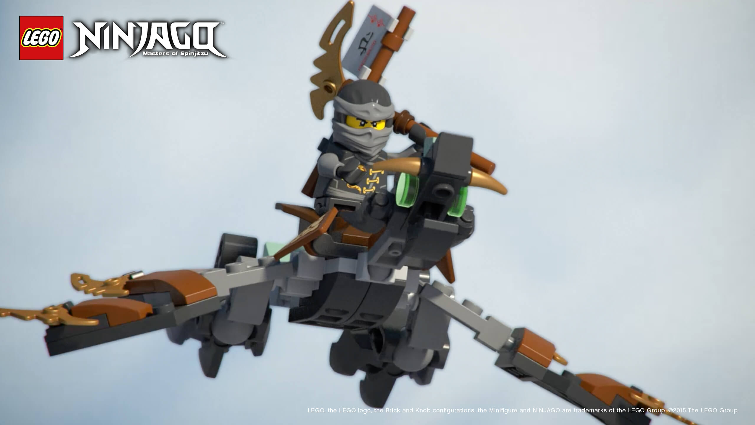 Minifigure LEGO Ninjago drago, 2560x1440 2K QHD, Monitor Gaming