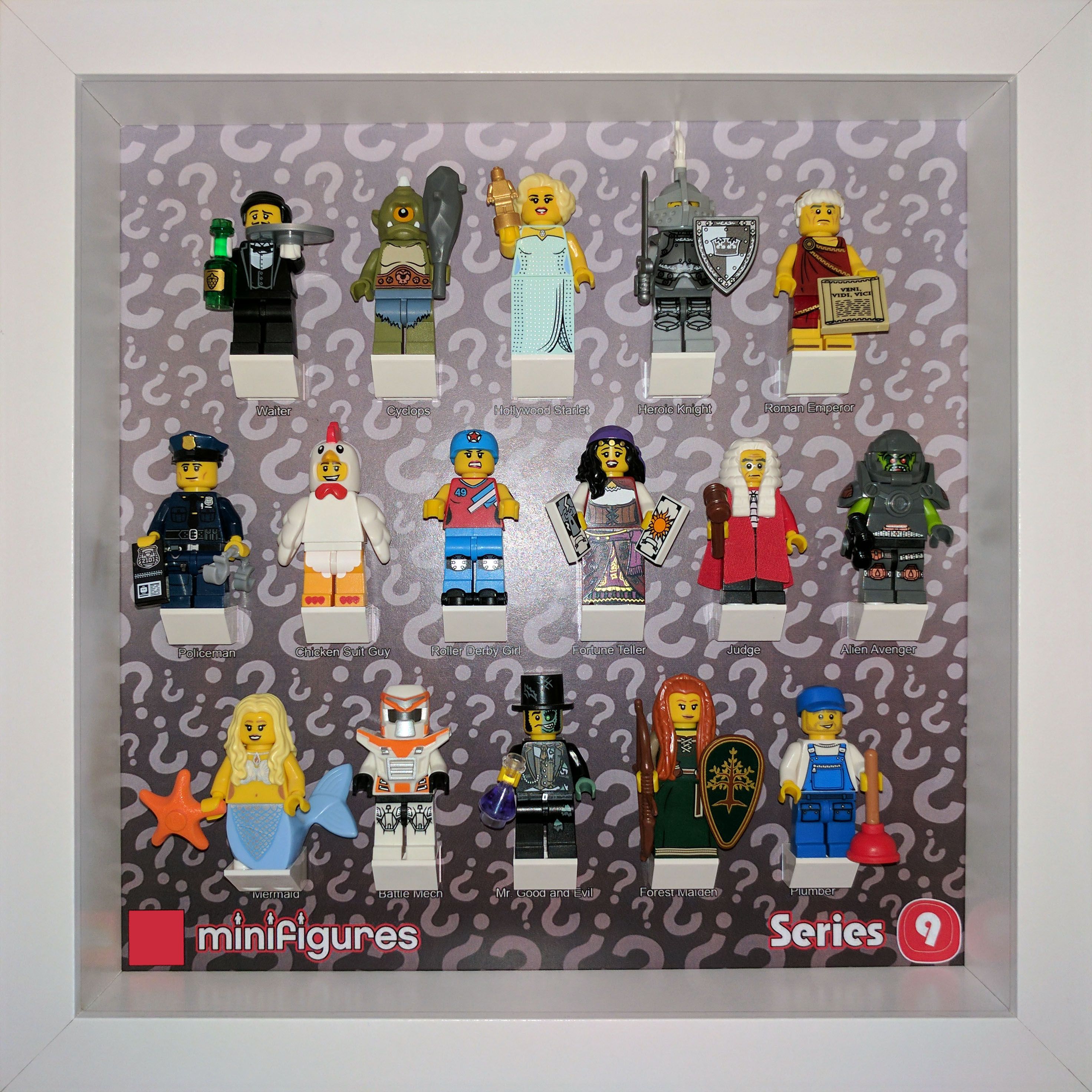 LEGO Minifigures Serie 9, 2944x2944 2K, Monitor Gaming