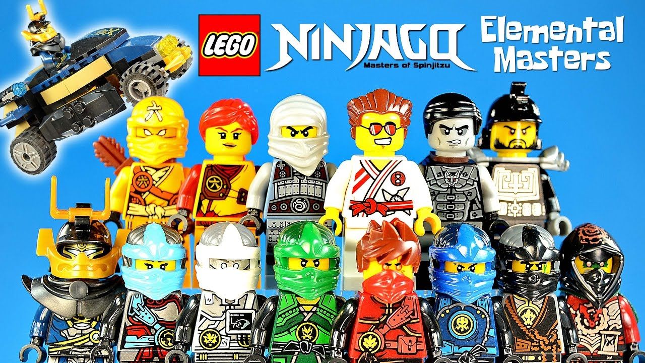 LEGO Ninjago Elemental Masters minifigure, 1280x720 720p, Laptop