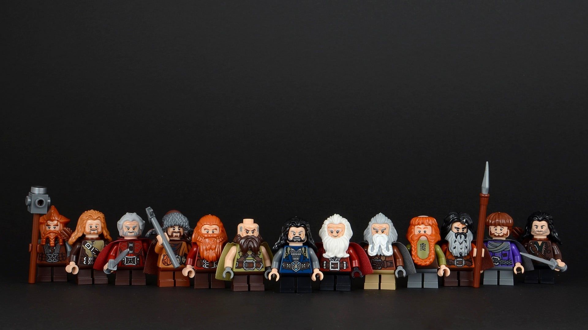 Minifigure LEGO Il Signore degli Anelli, 1920x1080 Full HD, Desktop