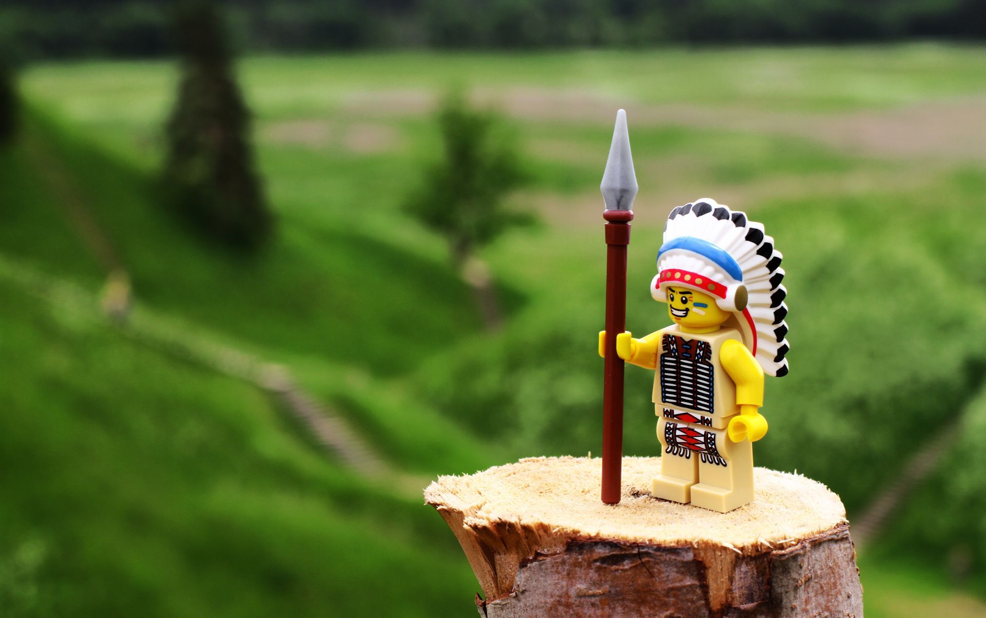 Minifigure LEGO capo indiano, costruzioni, 1920x1203 WUXGA, Laptop