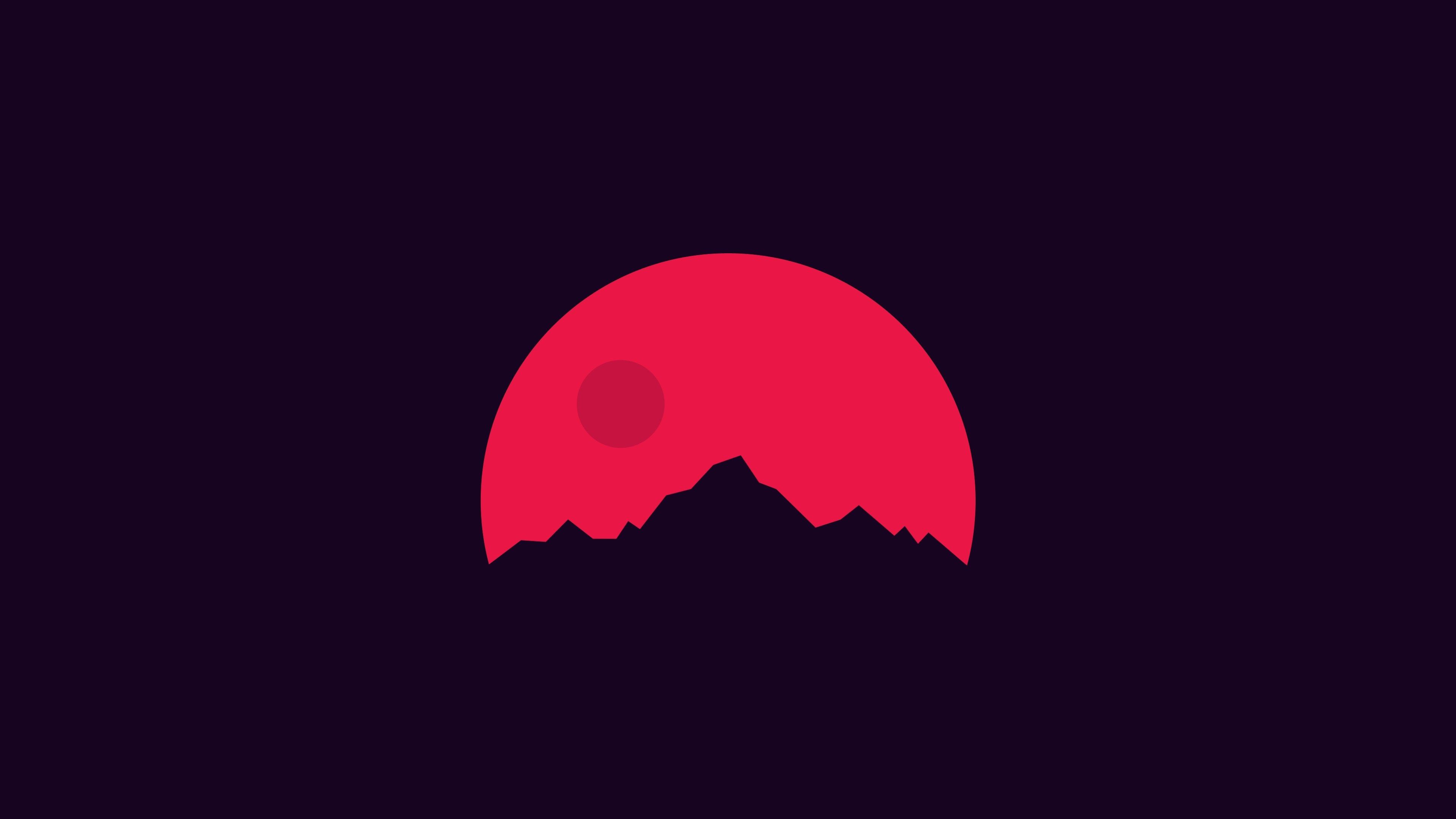 Orologio minimal rosa pastello, 1600x900 HD, Desktop