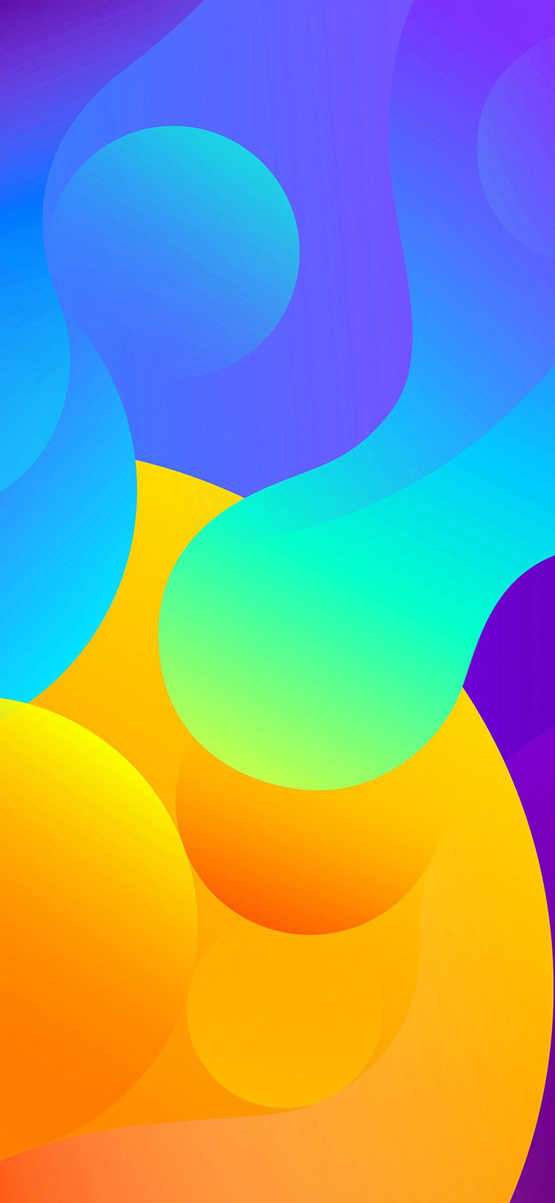 Forme astratte gradiente colorato, 1125x2436 Full HD Verticale, iPhone Pro