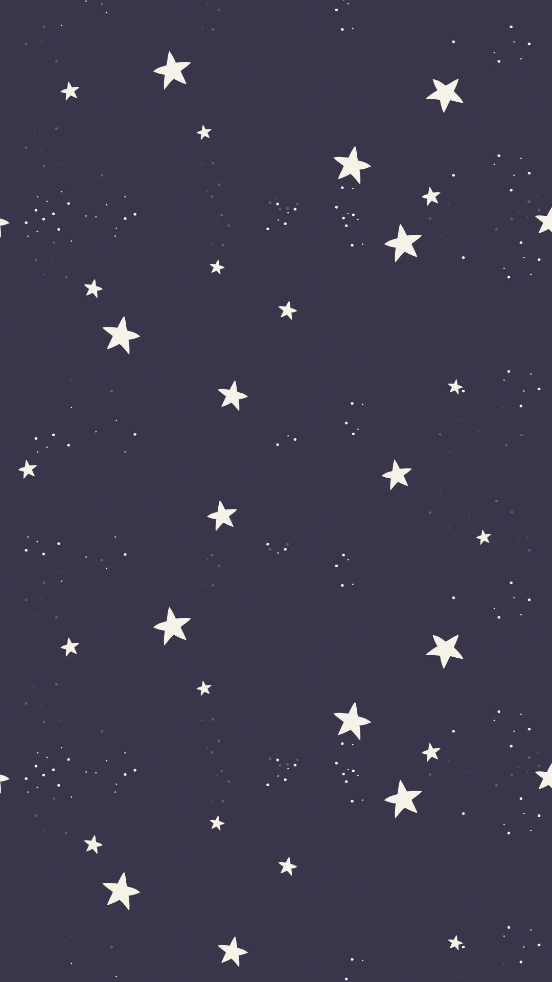 Stelle bianche sfondo blu scuro, 1080x1920 Full HD Verticale, iPhone Air