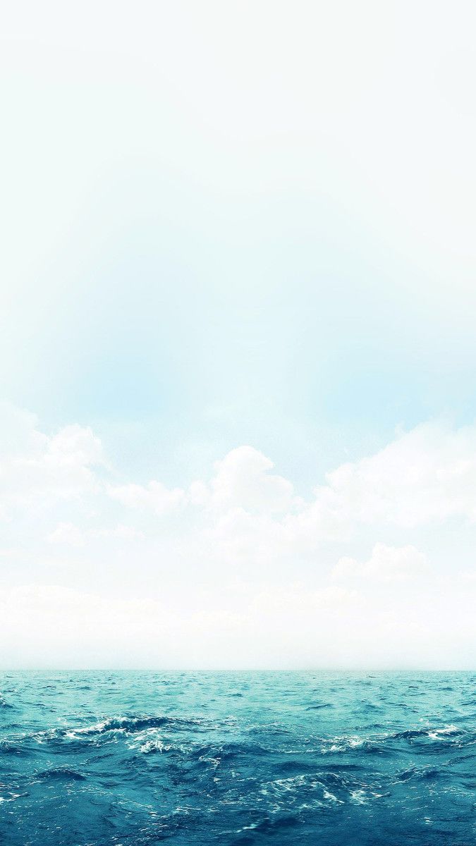 Mare azzurro e cielo, 675x1200 Verticale, iPhone Pro