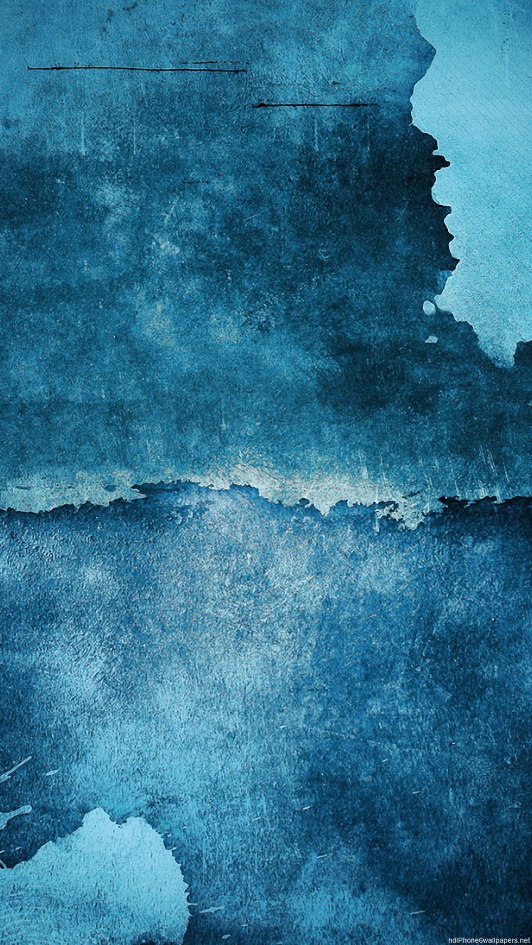 Gradiente blu scuro minimale, 1125x2436 Verticale, iPhone Plus