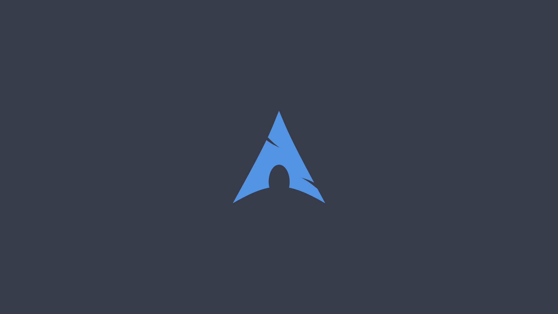 Logo Arch Linux minimal, 1920x1080 1080p, Desktop