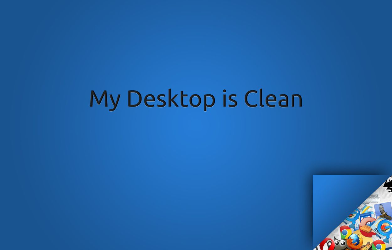 Sfondo blu minimale con testo, 1250x800 HD, Desktop