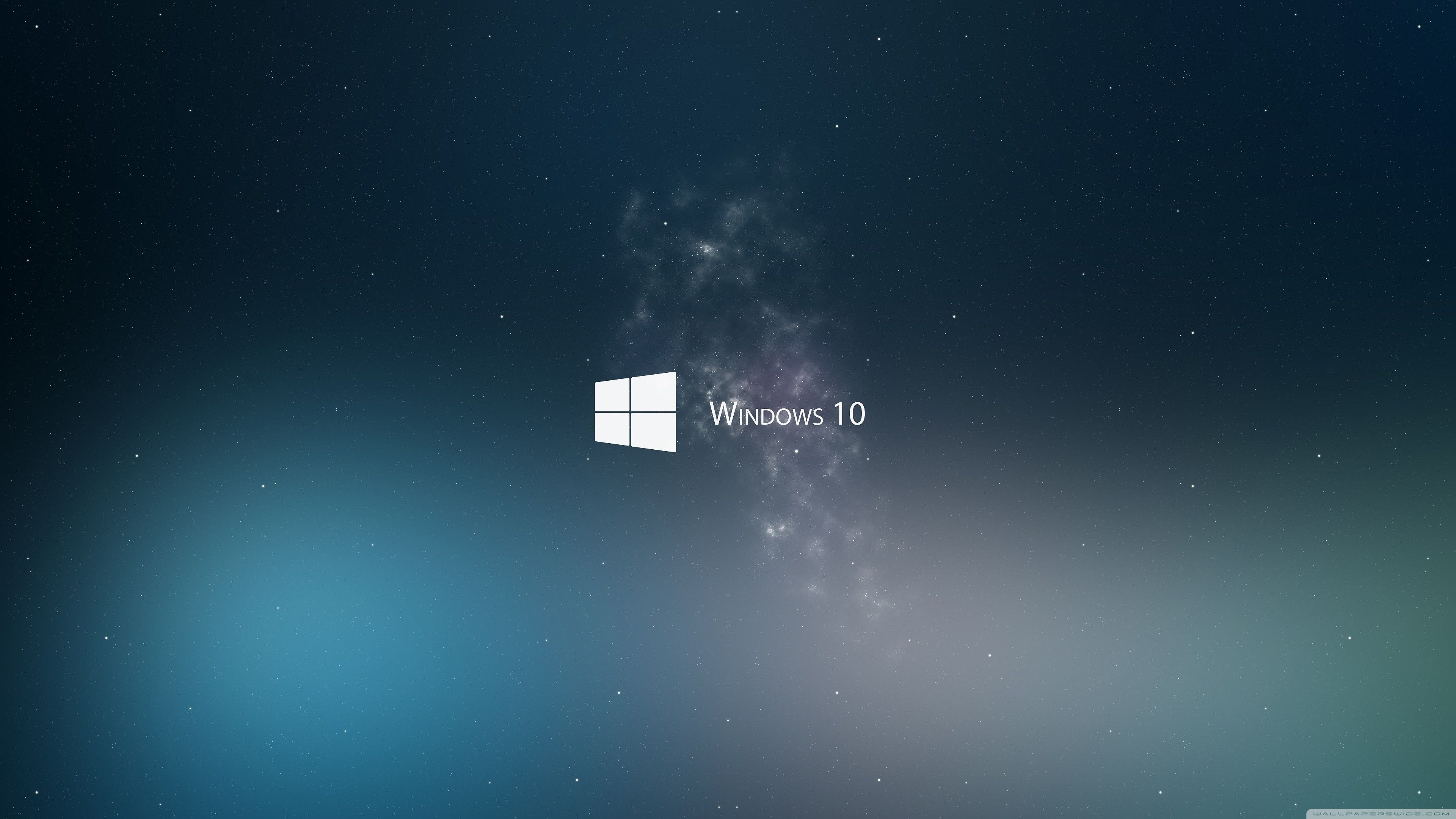 Logo Windows 10 minimale, 3840x2160 4K Ultra HD, Desktop
