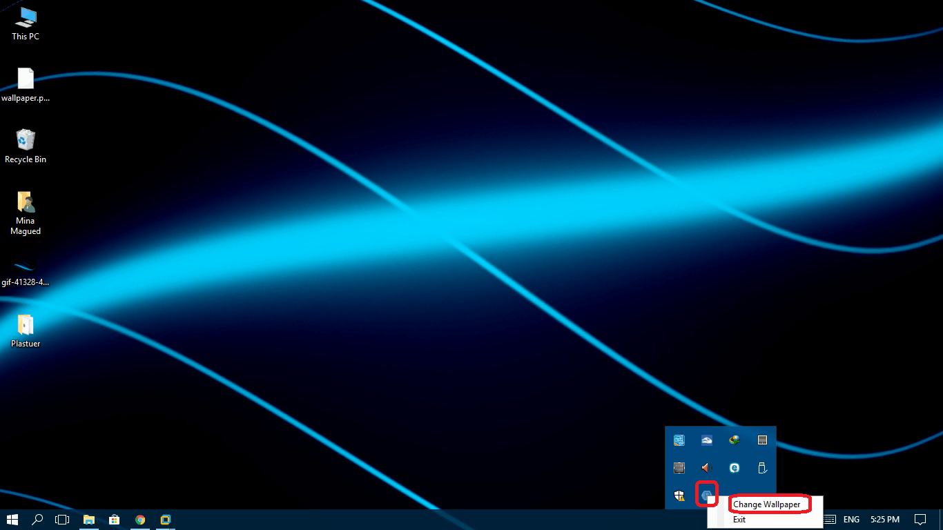 Onde blu astratte desktop, 1366x768 720p, PC