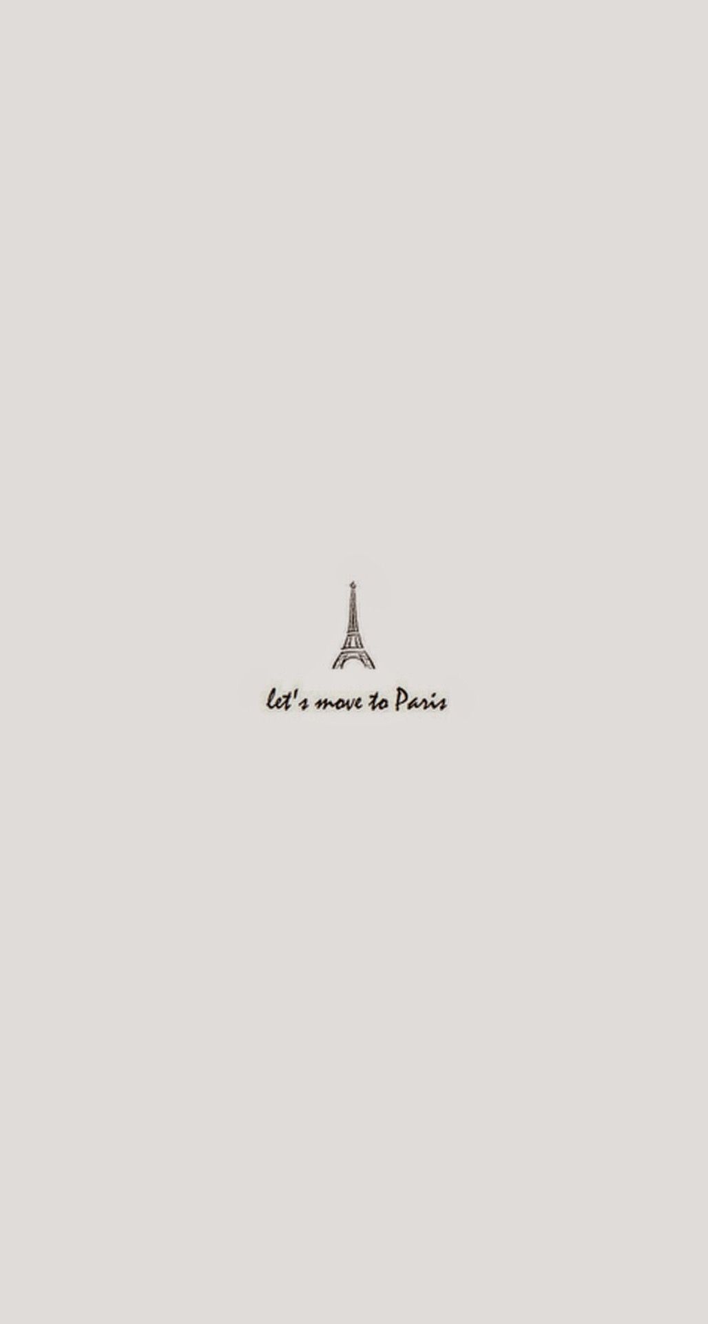 Torre Eiffel minimalista Parigi, 1028x1920 Verticale, iPhone