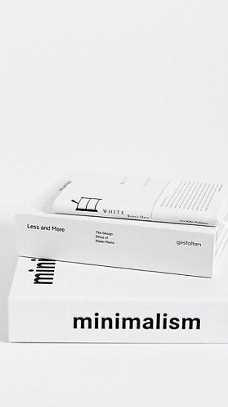 Libri bianchi minimalismo, 750x1334 Verticale, iPhone Plus