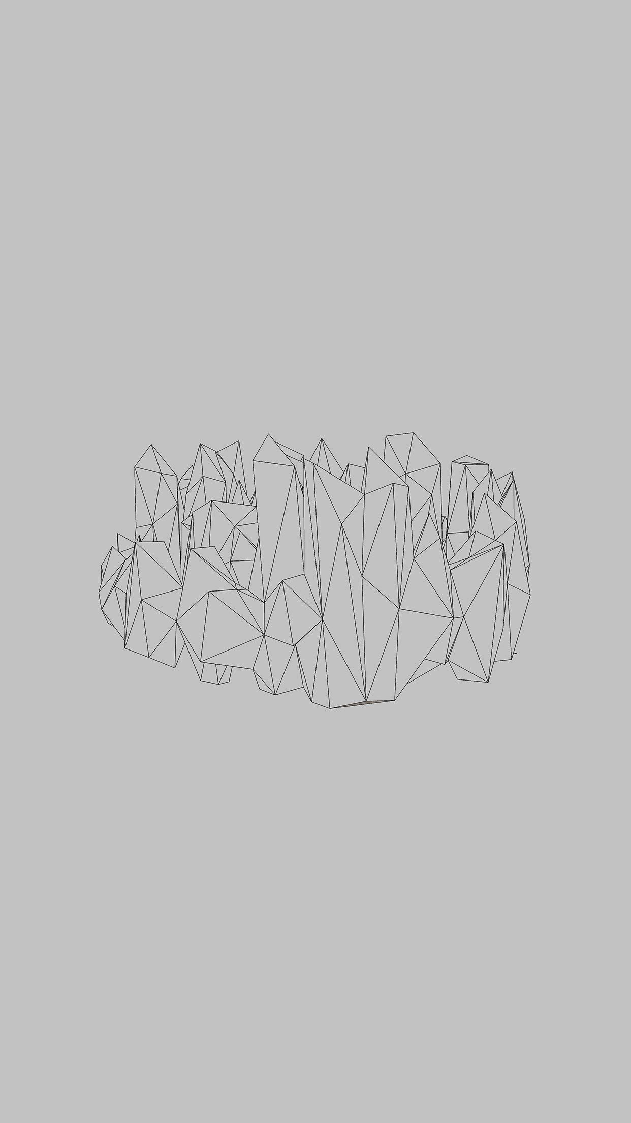 Edificio grigio minimalista, 768x1024 Full HD Verticale, iPhone Pro
