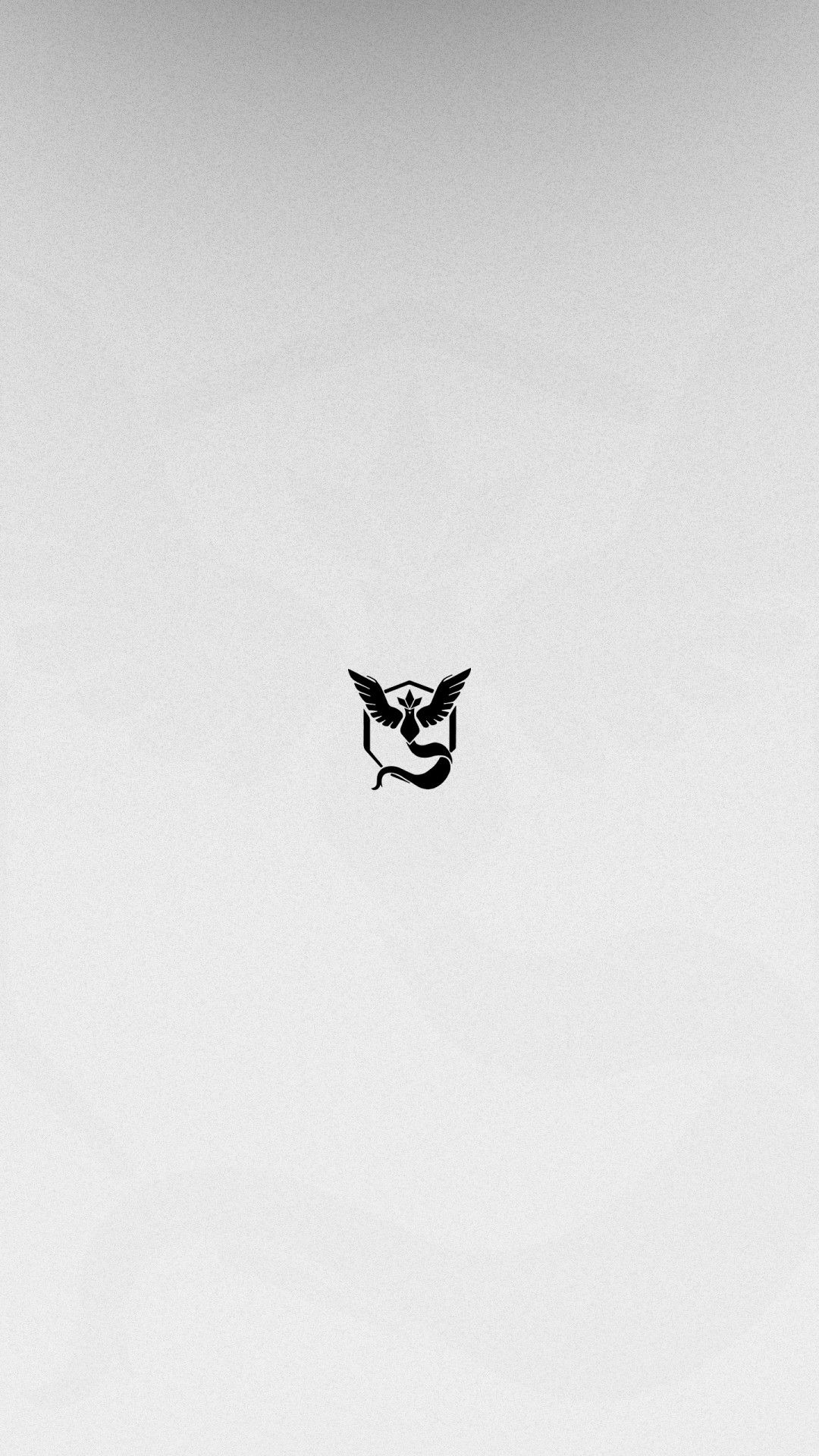 Logo minimalista bianco nero, 1080x1920 Verticale, iPhone Pro Max