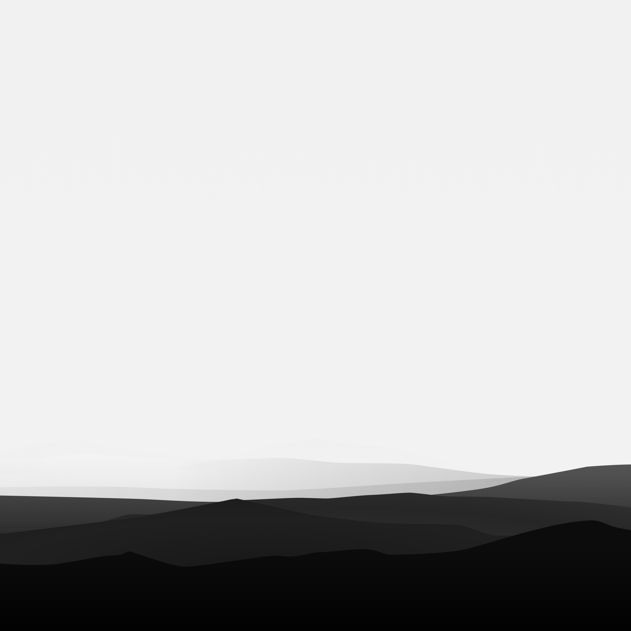 Montagne minimaliste bianco e nero, 2048x2048 Hi-Res, Desktop