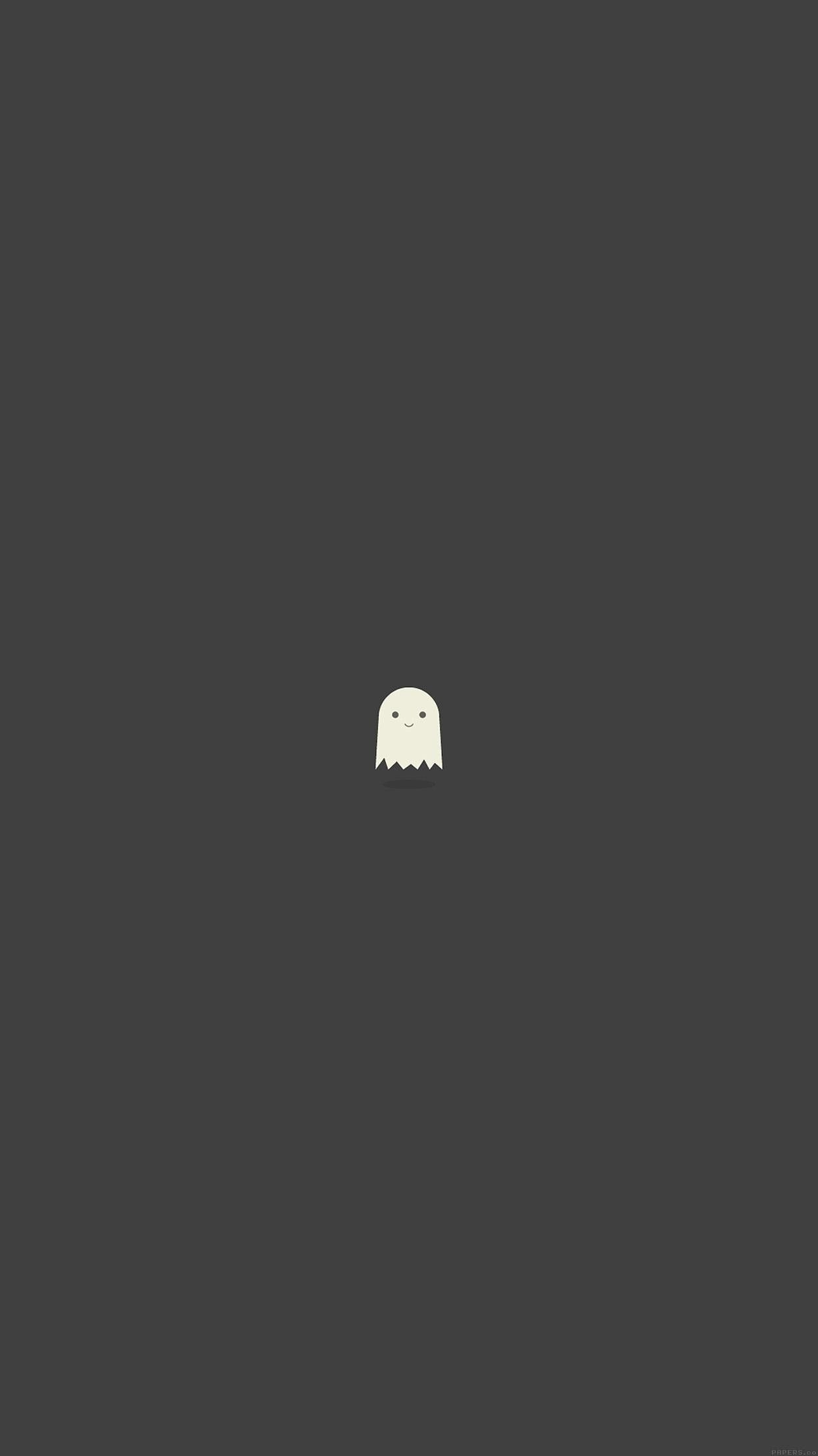 Fantasma minimalista sfondo grigio, 1242x2208 Verticale, iPhone Air