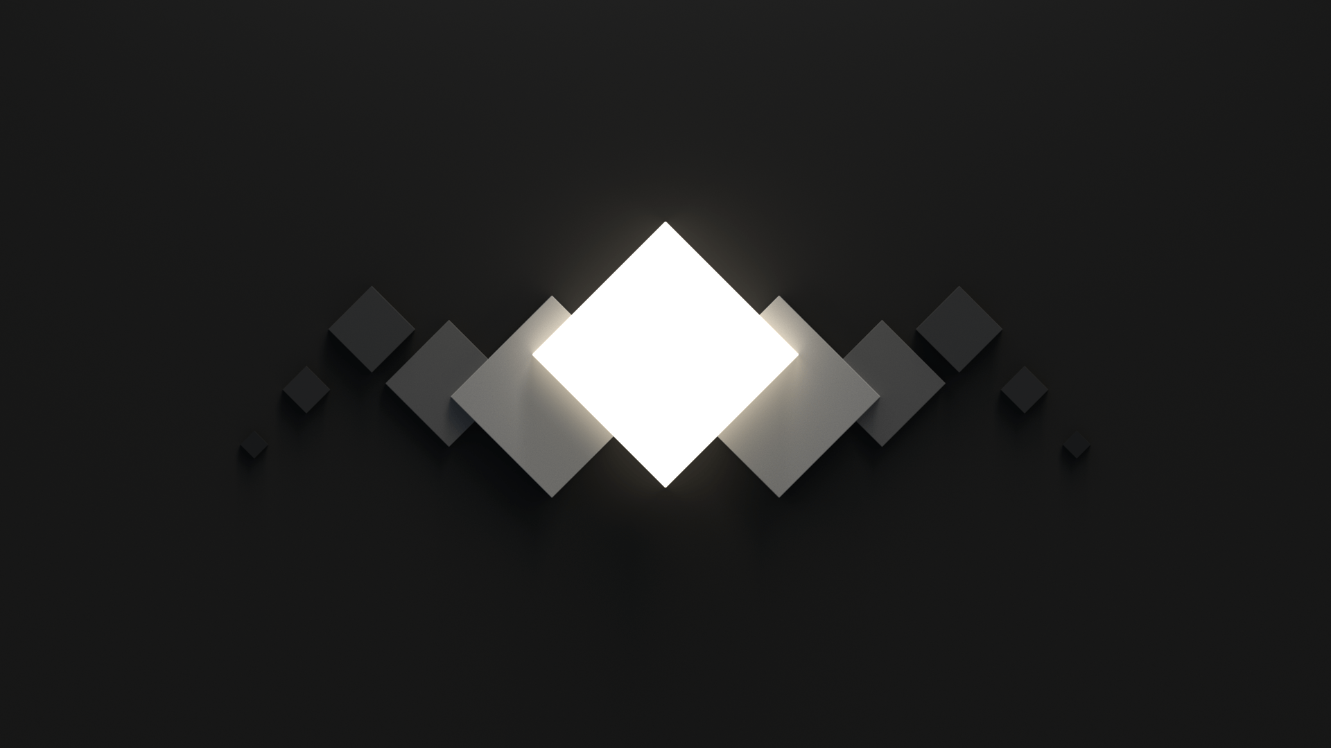 Diamanti minimalisti bianco nero, 1920x1080 1080p, Laptop