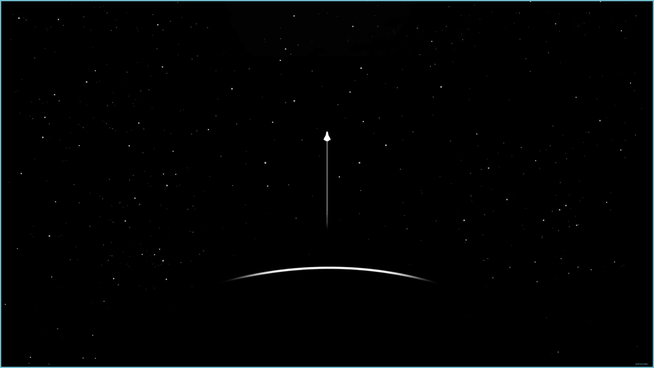Montagne viola minimaliste notte, 1366x768 HD, Desktop