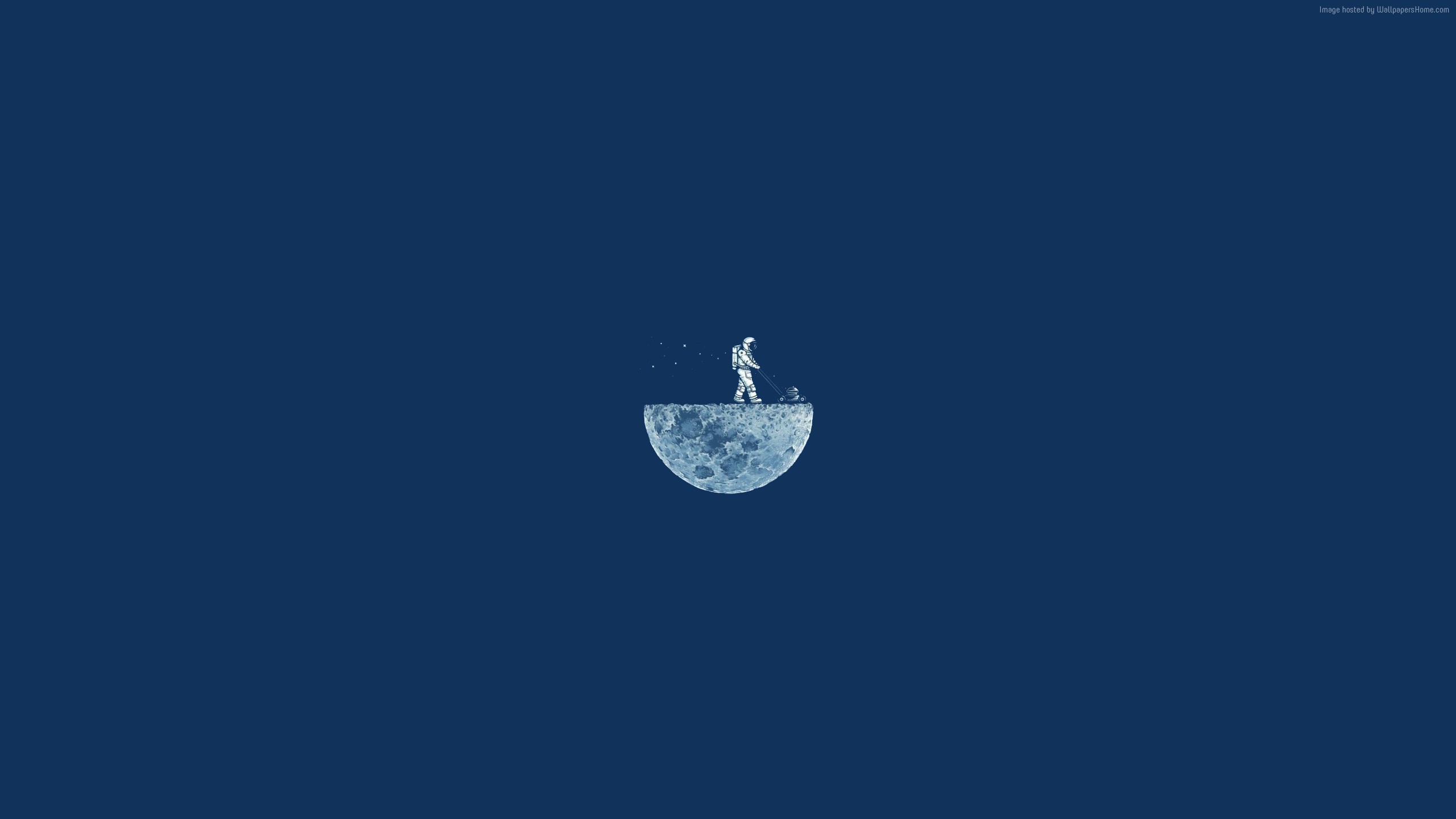 Foresta minimalista silhouette blu, 2000x3800 Full HD Verticale, Smartphone