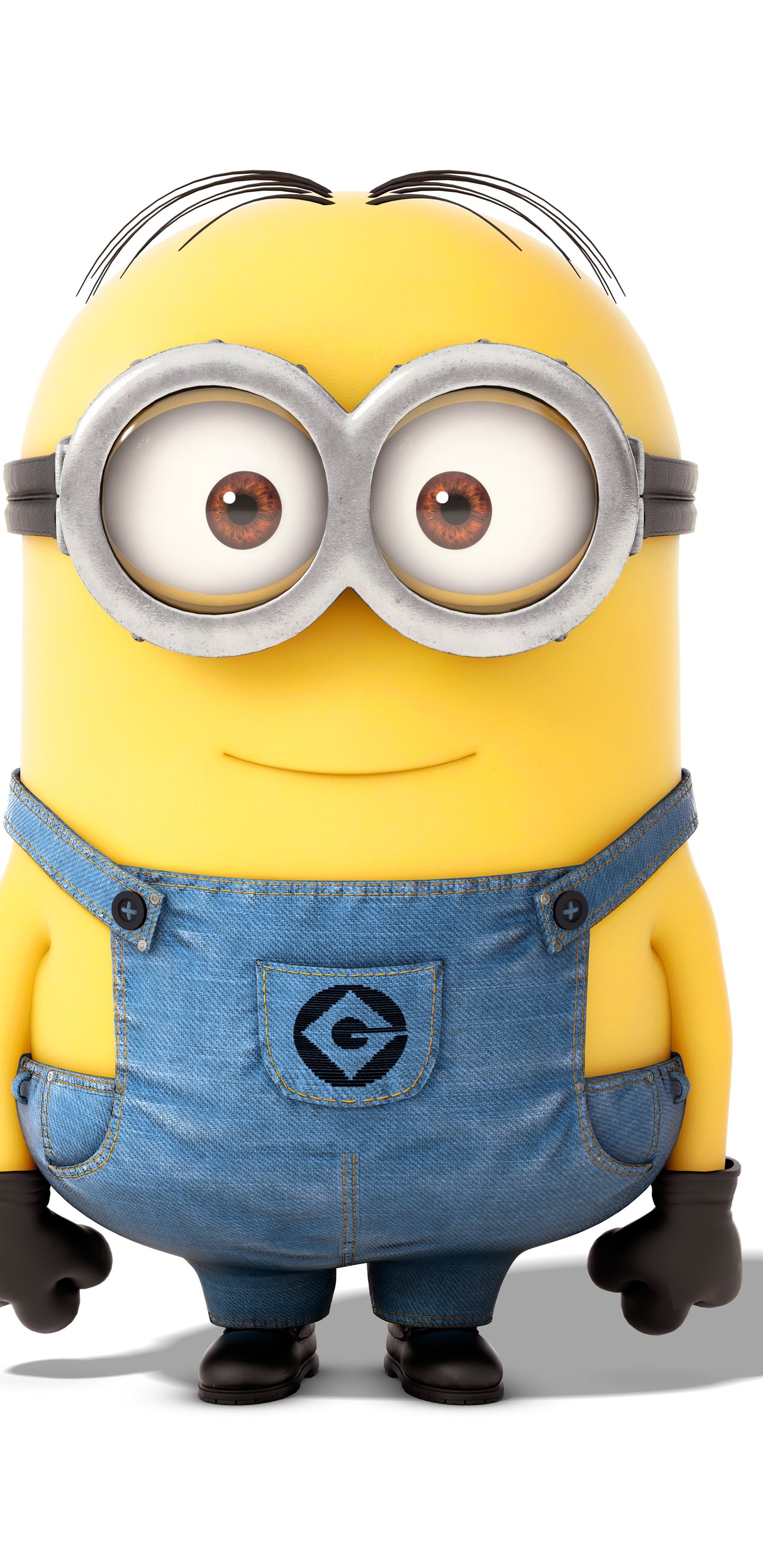 Minion con occhiali e tuta, 1440x2960 Verticale, OnePlus