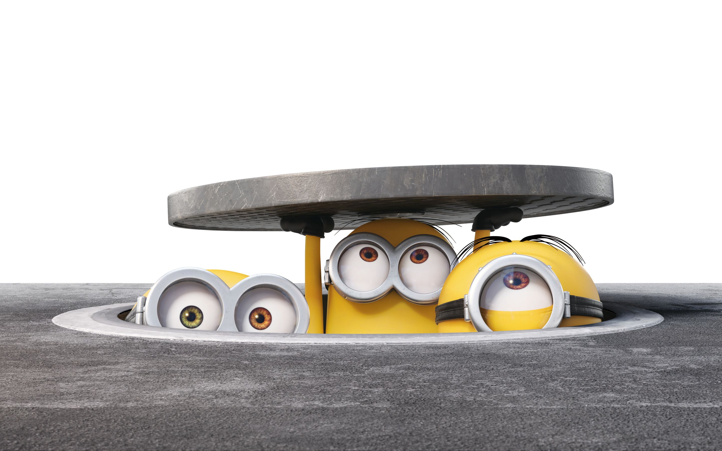 Minion nascosti sottoterra, 2880x1800 2K, Desktop