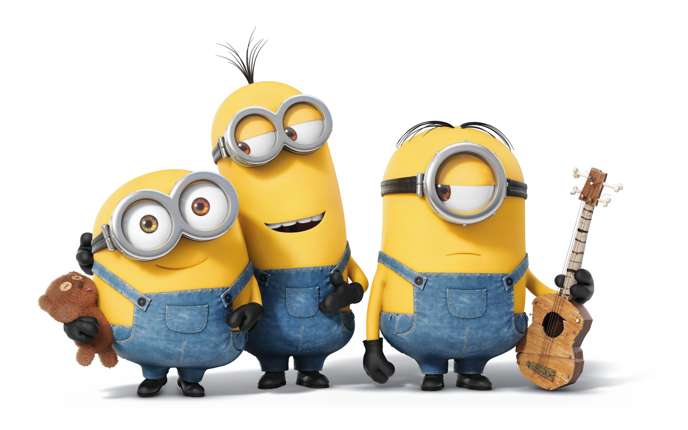 Minion gruppo simpatico, 2880x1800 2K, Desktop