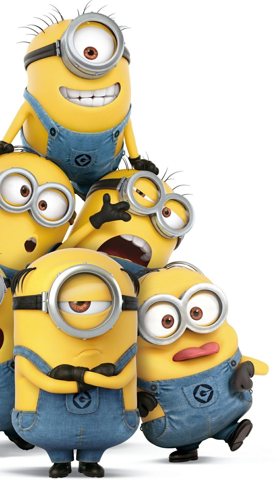 Gruppo di Minions, 1080x1920 Full HD Verticale, iPhone