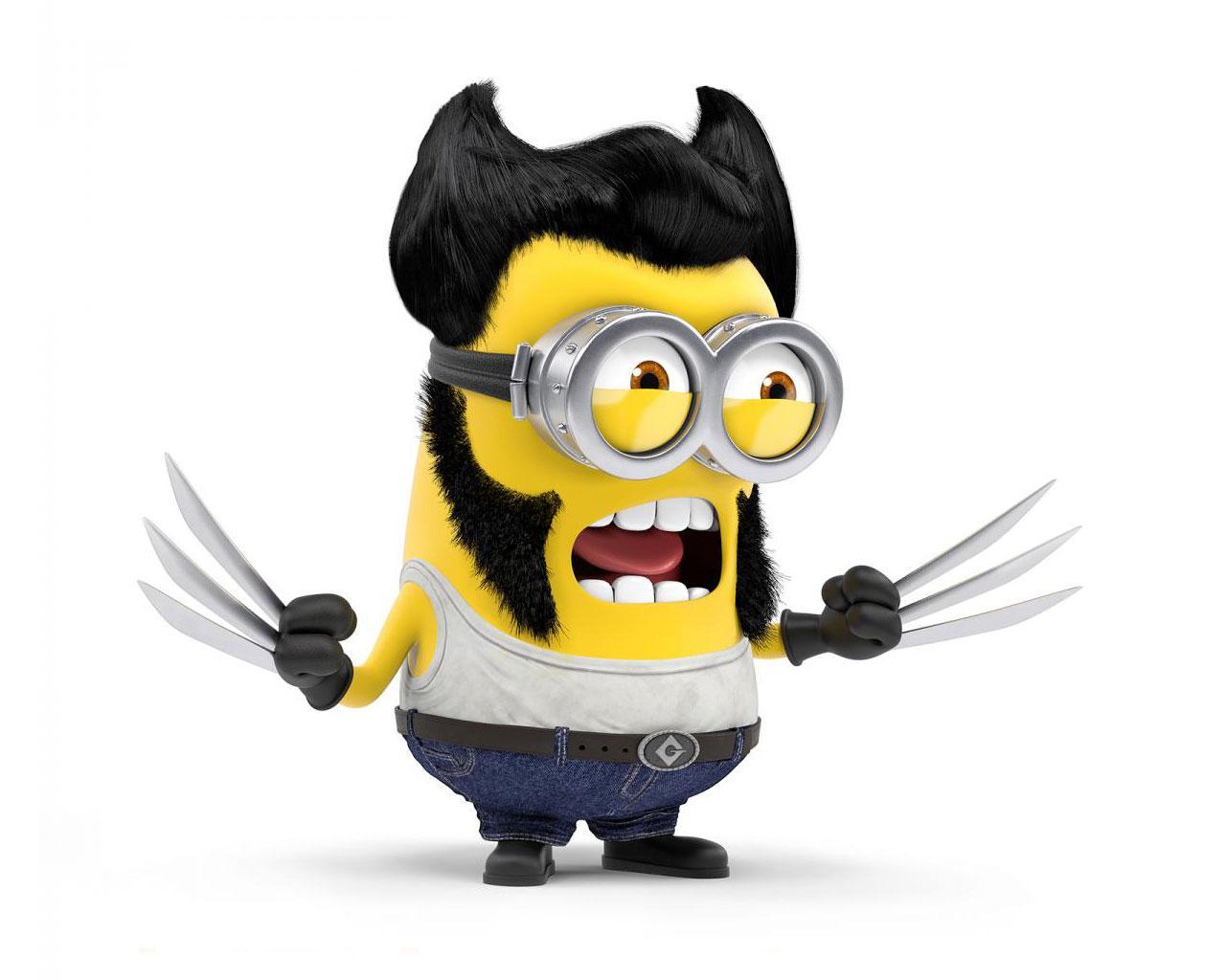 Minion travestito da Wolverine, 1280x1024 720p, Laptop
