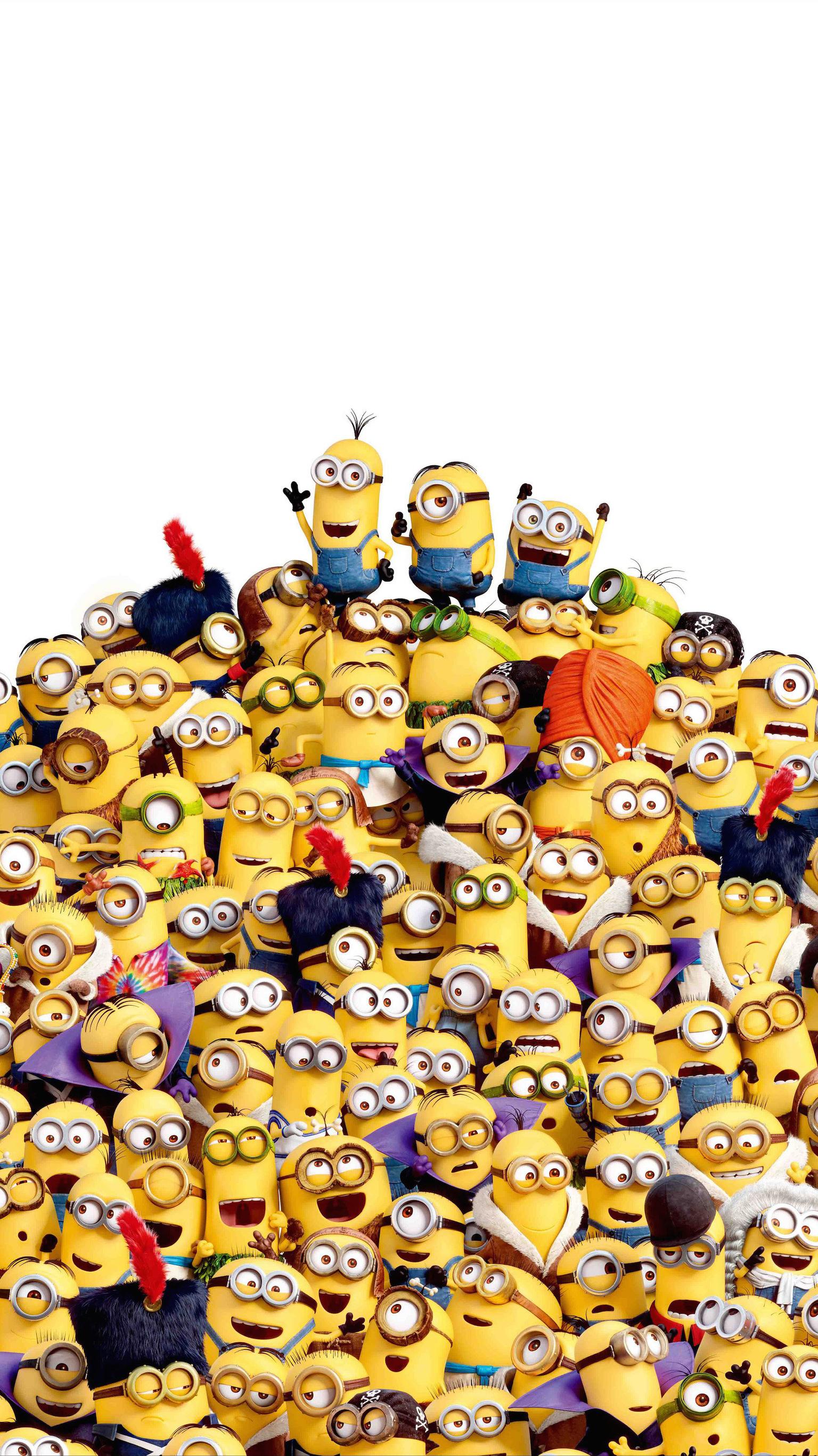 Gruppo di Minions, 1536x2732 Full HD Verticale, iPhone
