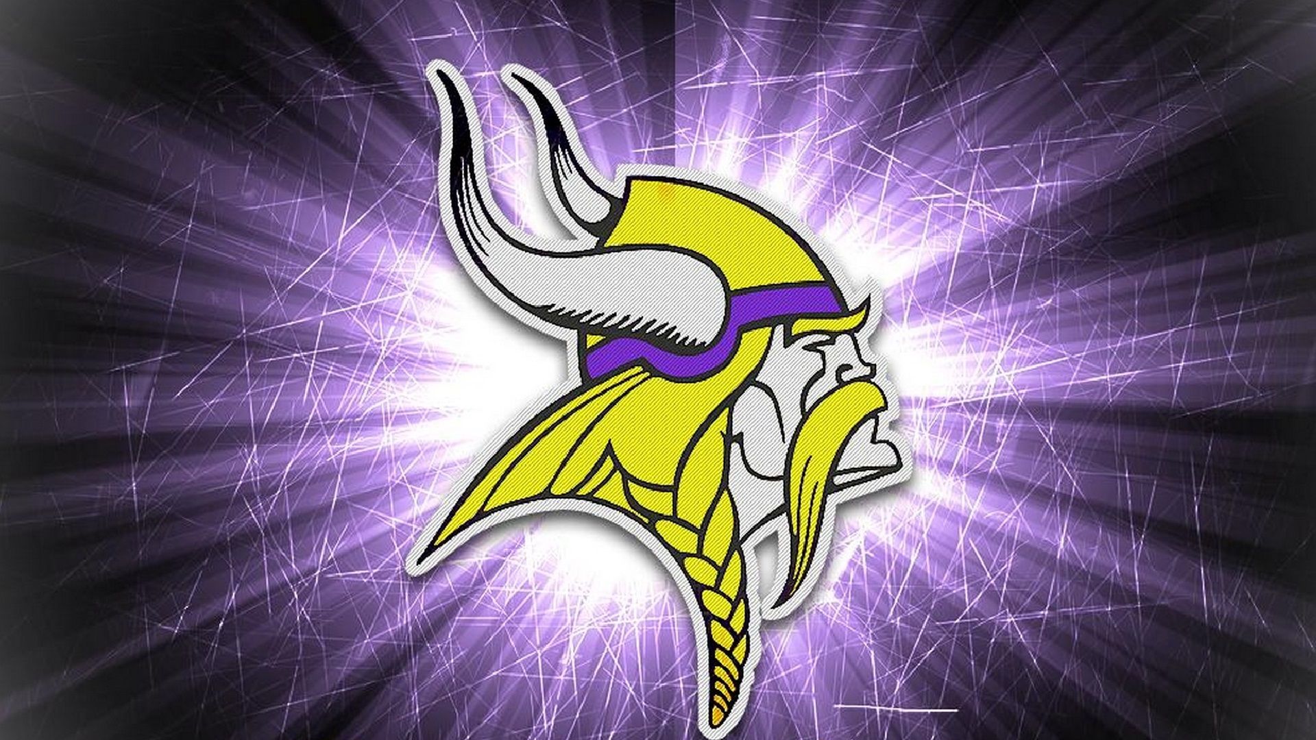 Logo Minnesota Vikings casco, 1920x1200 Full HD+, PC Desktop