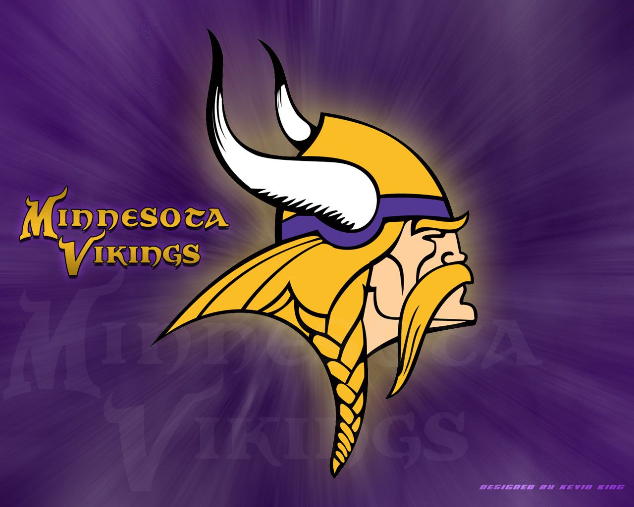 Logo Minnesota Vikings NFL, 1920x1080 Full HD 1080p, PC Desktop