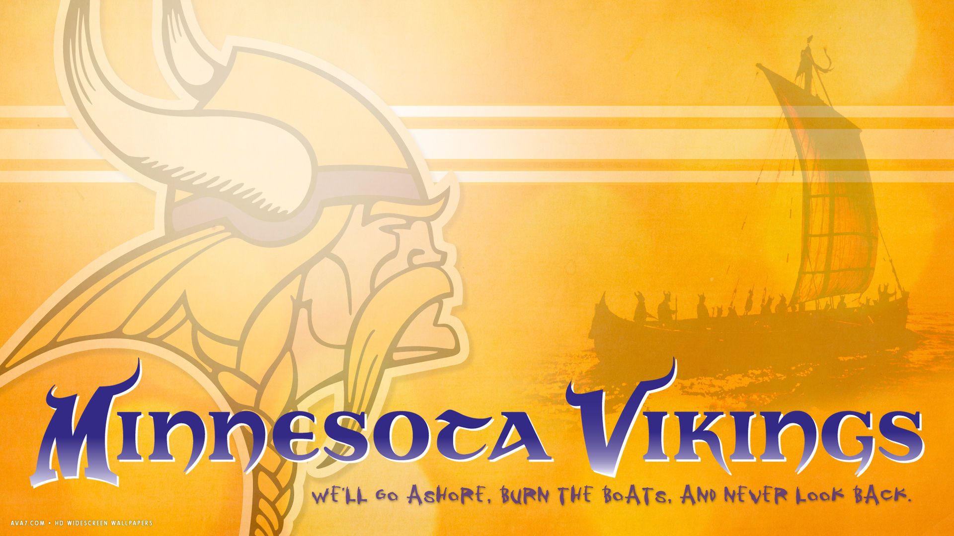 Logo Minnesota Vikings viola, 1920x1080 Full HD, Desktop