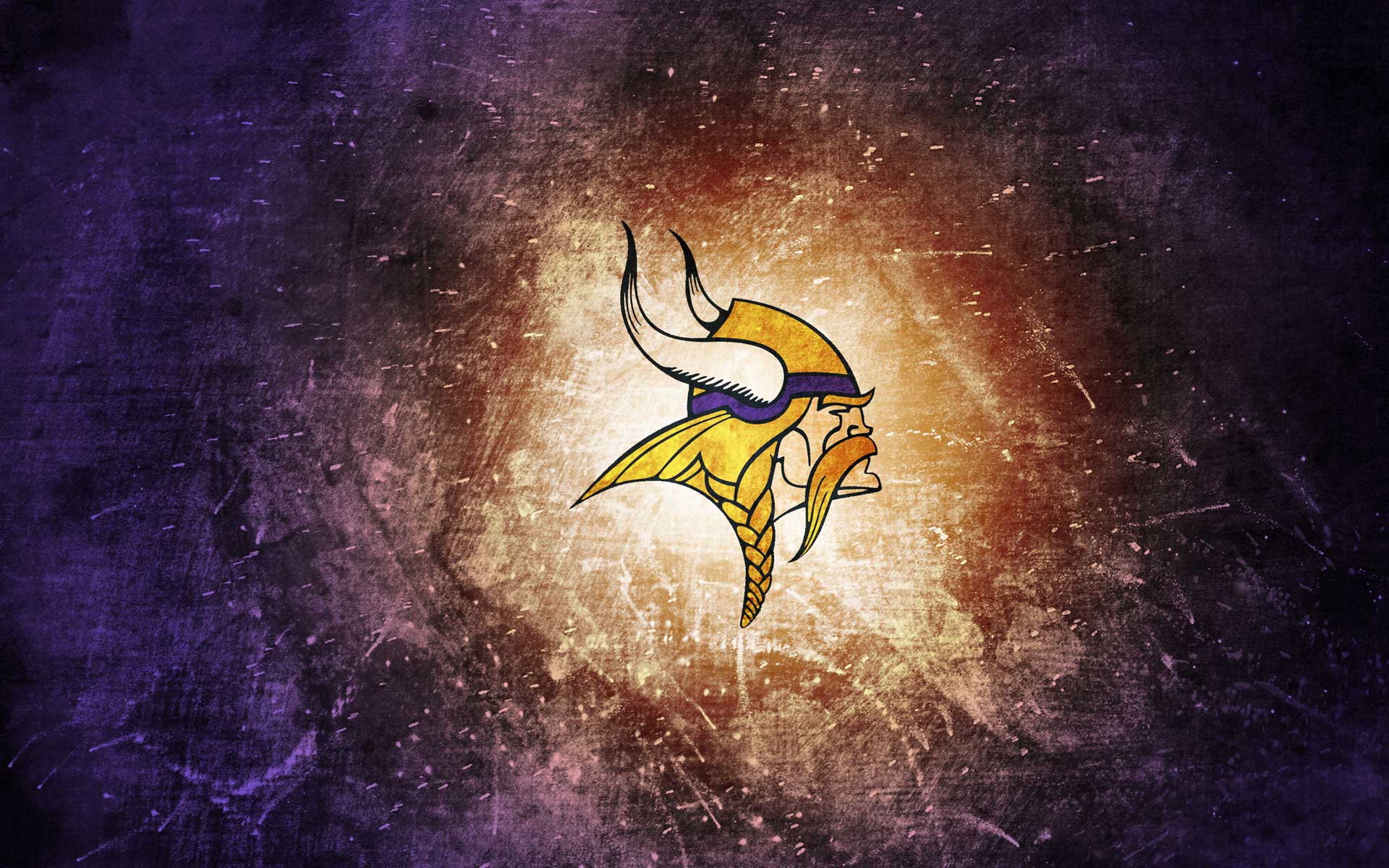 Logo Minnesota Vikings viola, 1024x768 HD, Laptop