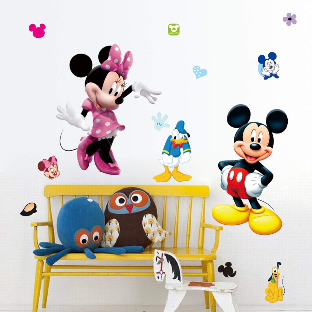 Minnie e Topolino adesivi murali, 1000x1000 HD, Desktop