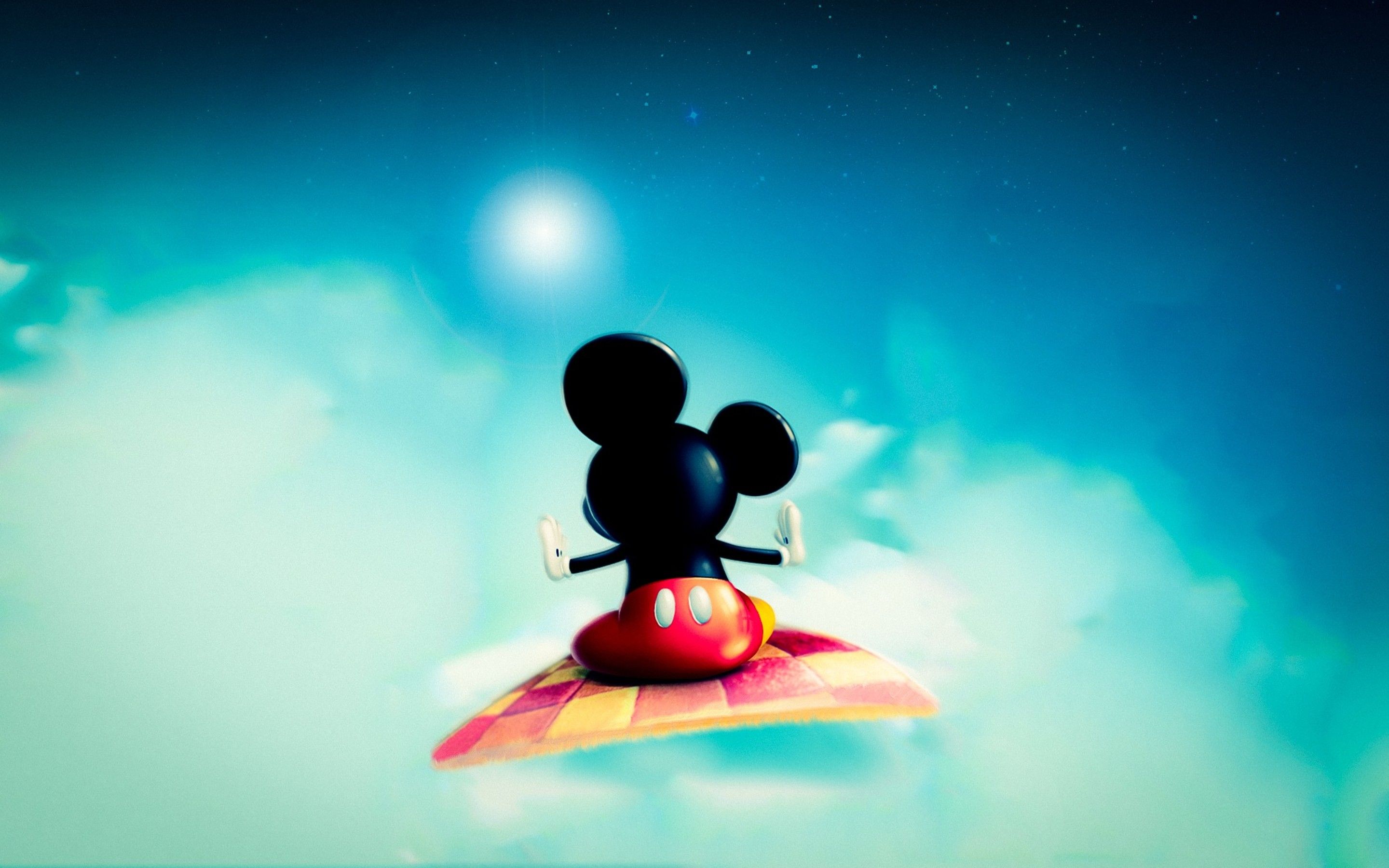 Topolino su tappeto volante, 2880x1800 WQXGA, Desktop