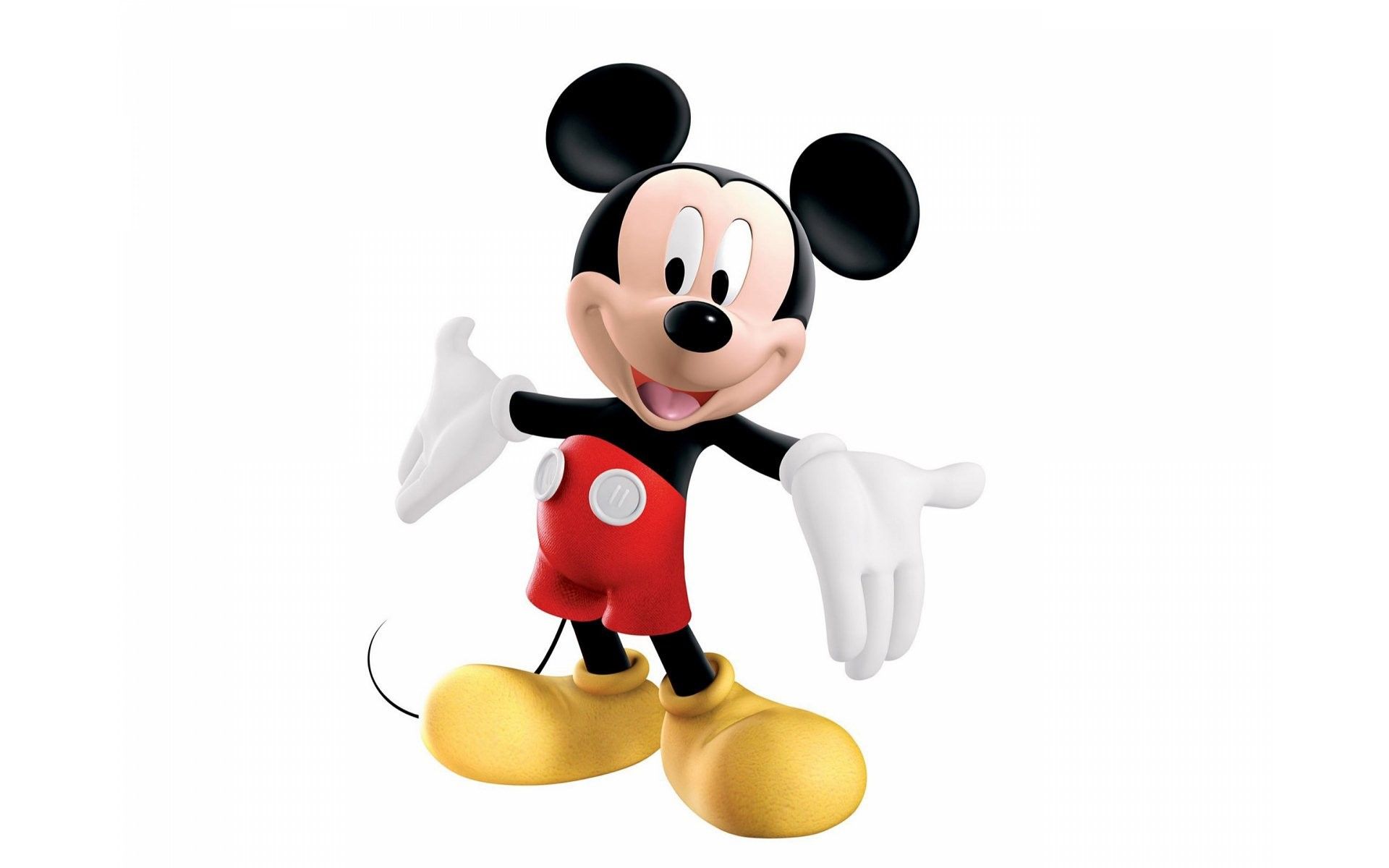Topolino Disney sfondo bianco, 1920x1200 Full HD+, iMac