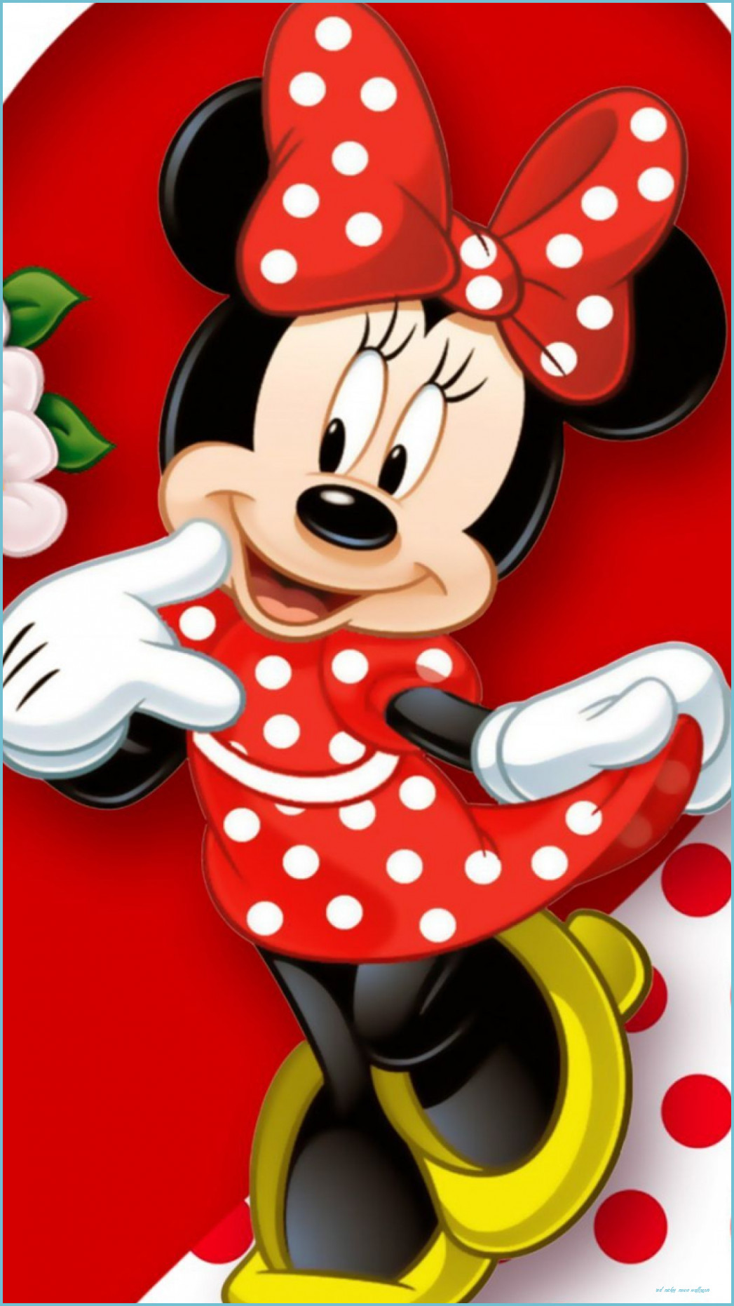 Minnie Mouse rossa a pois, 1047x1862 Verticale, Mobile