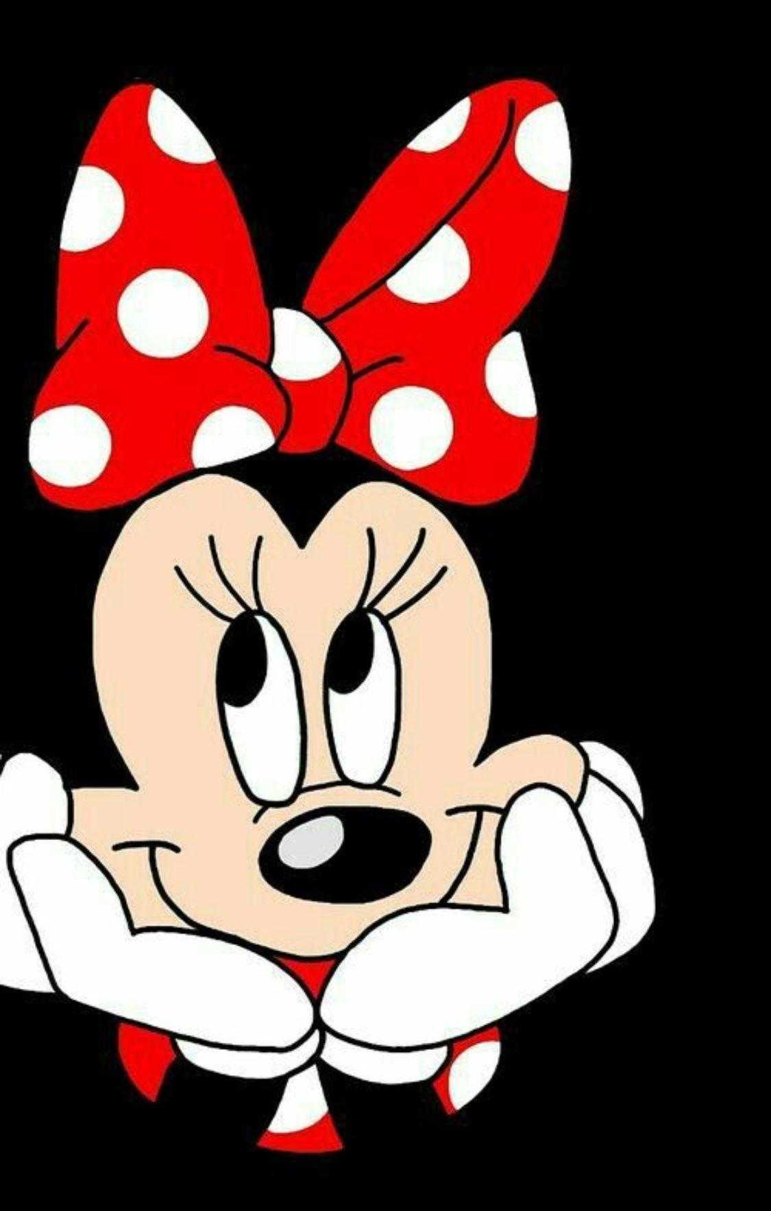 Minnie Mouse fiocco rosso, 1125x1766 Full HD Verticale, Google Pixel