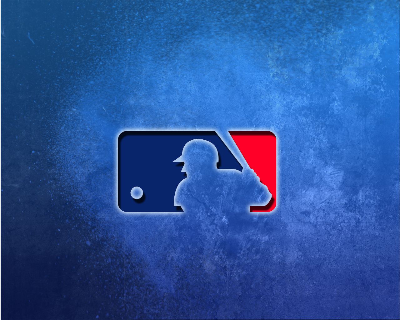 Logo MLB blu rosso, 1280x1024 HD, Desktop