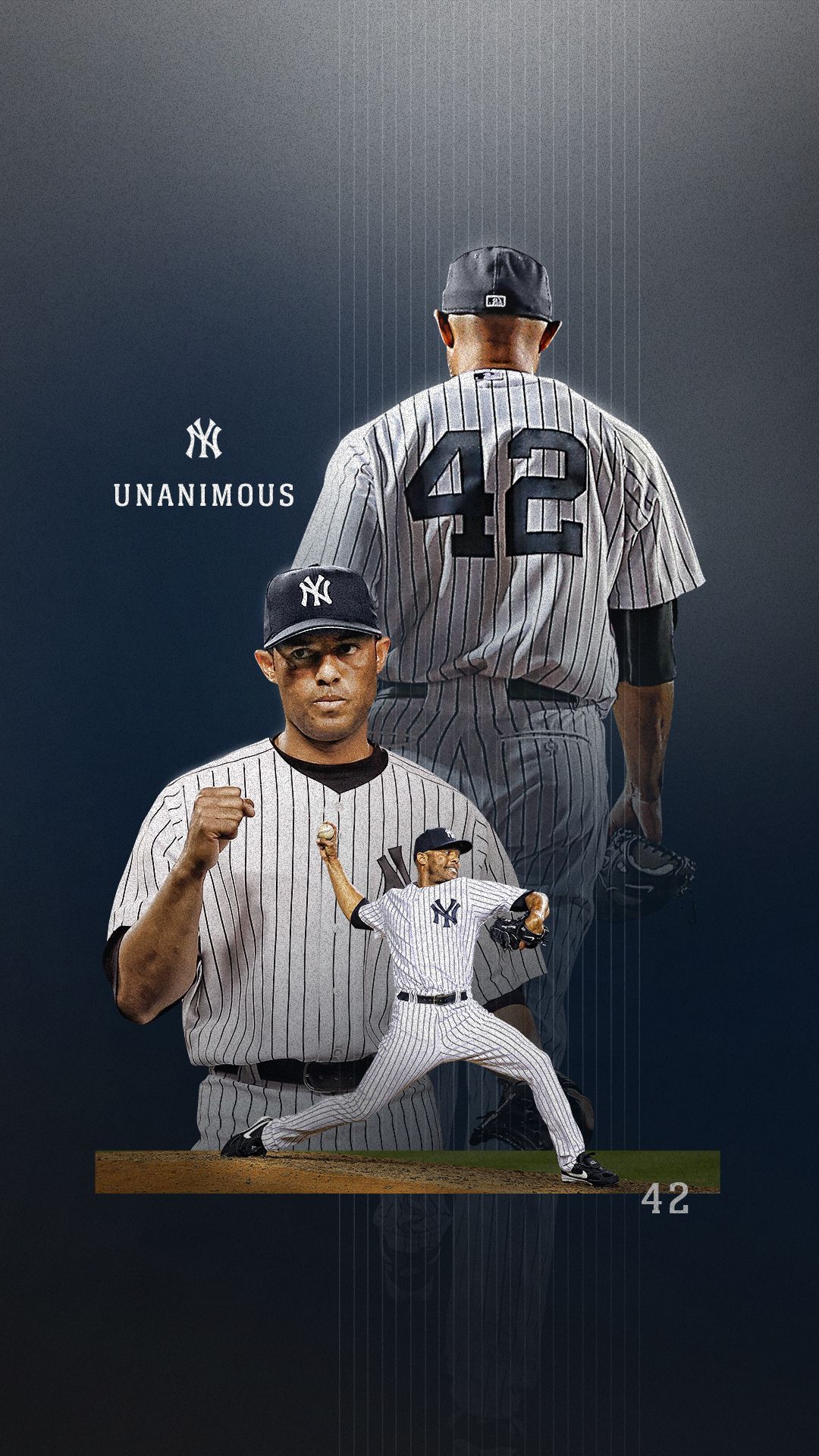 Giocatore Yankees numero 42, 1080x1920 Verticale, Samsung Galaxy
