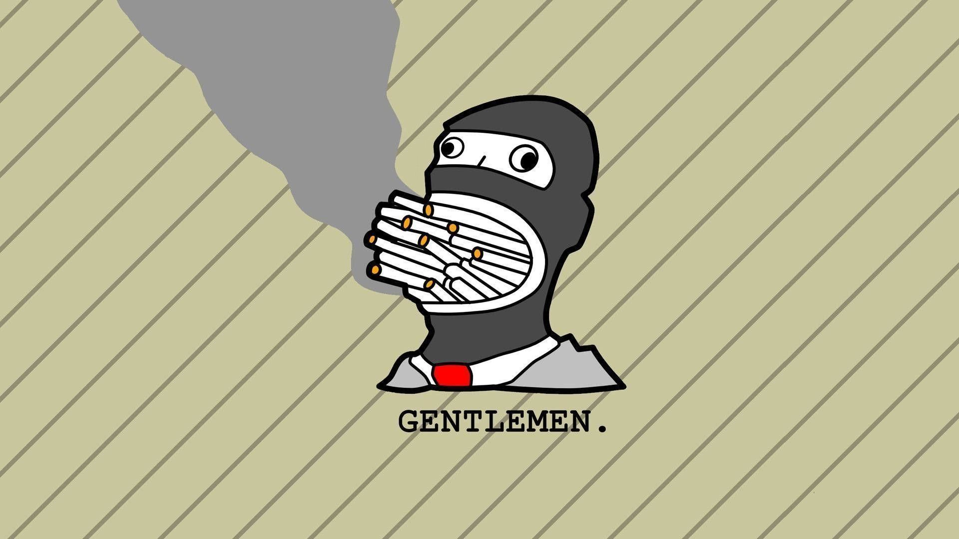 Meme ninja gentiluomo cravatta, 1920x1080 Full HD, PC Desktop