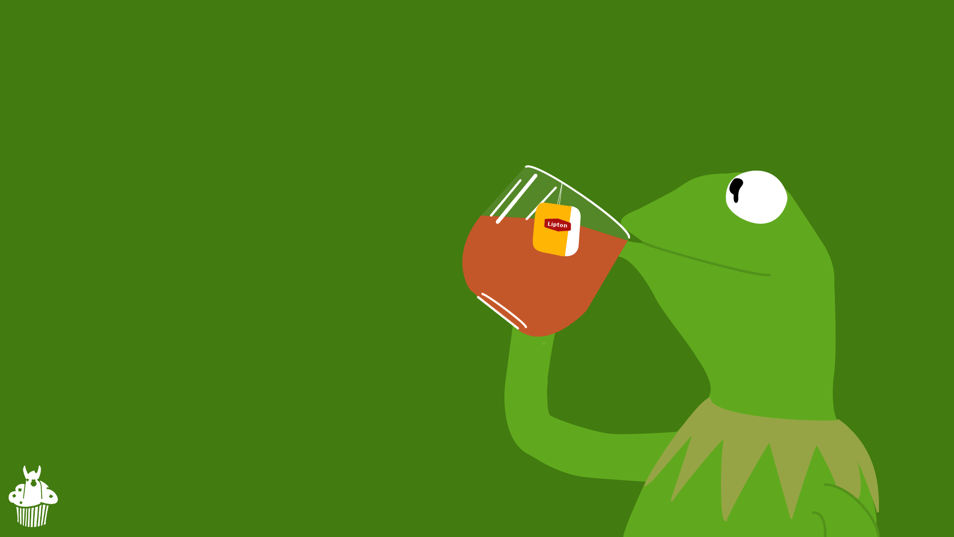 Kermit beve tè meme, 1920x1080 Full HD 1080p, PC Desktop