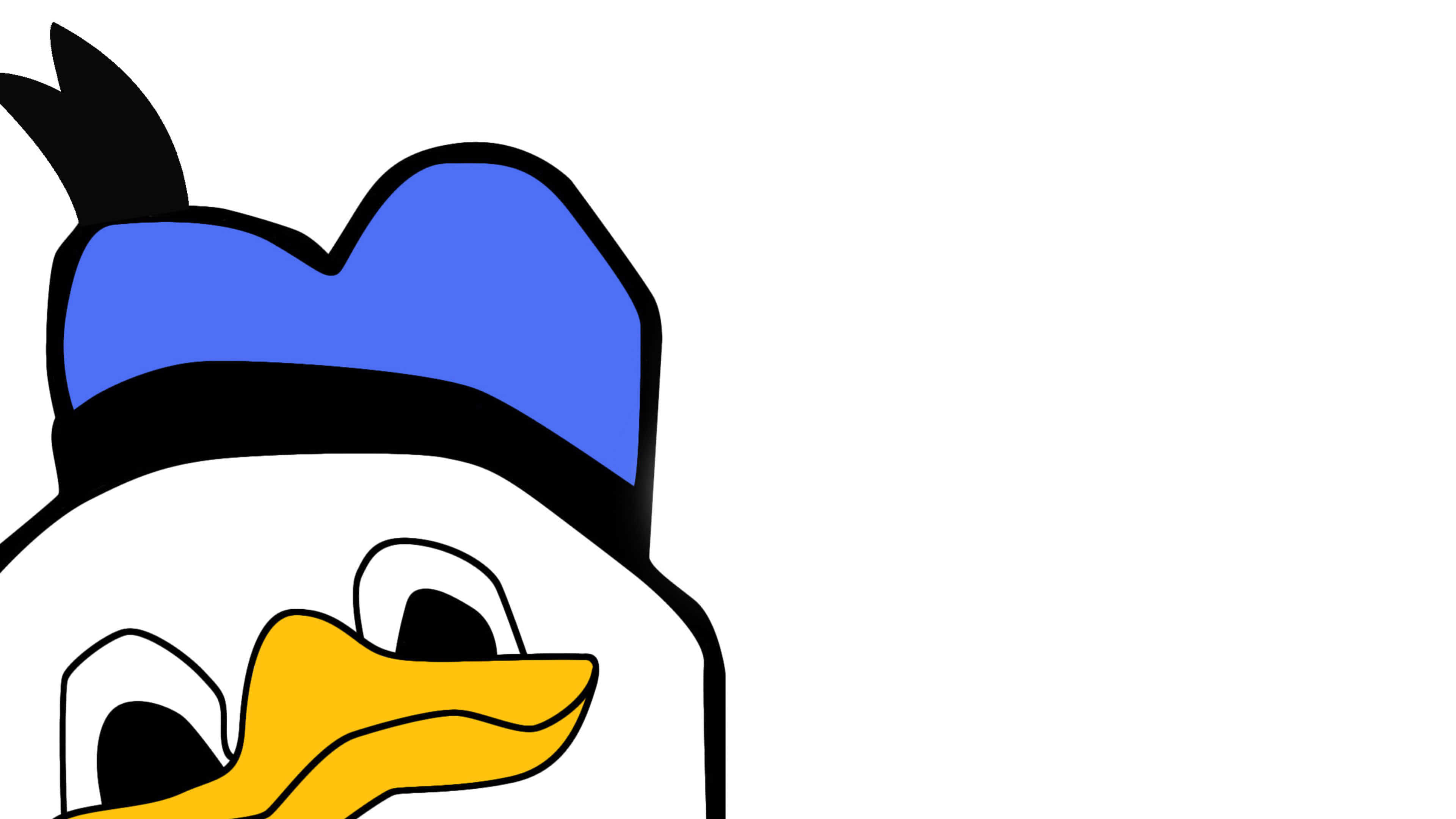 Dolan Duck meme papero, 3840x2160 UHD, PC 4K